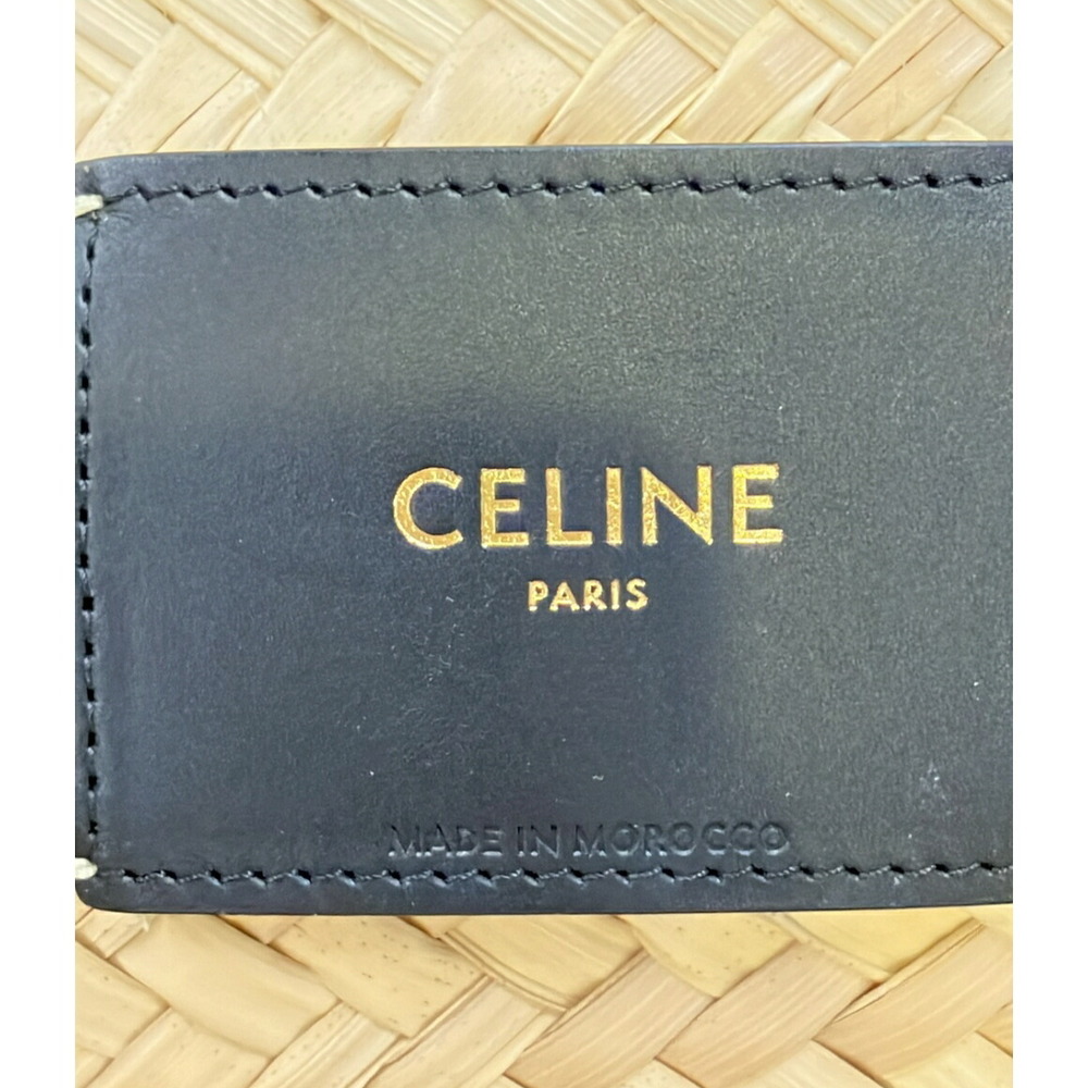 Celine David Kramer Raffia Calfskin Panier Bag Tan - Picture 4 of 6